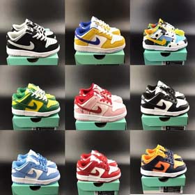 Nike dunk low New children's shoes classic color matching lace-up series children's sneakers-2713  